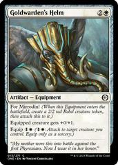 Goldwarden's Helm Magic Phyrexia: All Will Be One Prices