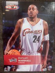 Donyell Marshall #23 Basketball Cards 2005 Hoops Prices