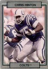 Chris Hinton Football Cards 1990 Action Packed Prices