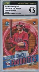 Alec Bohm [Orange Refractor] #RRY-AB Baseball Cards 2021 Bowman Chrome Rookie of the Year Favorites Prices