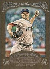 Jon Lester [Framed Gold] #35 Baseball Cards 2012 Topps Gypsy Queen Prices