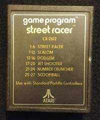 Original Cartridge Design | Street Racer Atari 2600