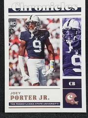 Joey Porter Jr. #6 Football Cards 2023 Panini Chronicles Draft Picks Prices