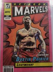 Dustin Poirier [Press Proof] #8 Ufc Cards 2022 Panini Donruss UFC Octagon Marvels Prices