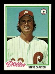 Steve Carlton Baseball Cards 1978 Topps Prices
