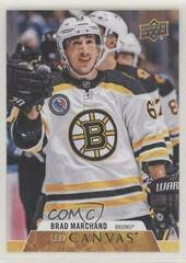 Brad Marchand #C5 Hockey Cards 2020 Upper Deck UD Canvas Prices