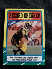 Eric Dickerson Football Cards 1985 Topps Prices