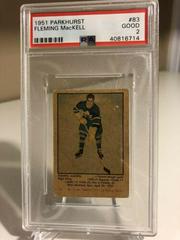 Fleming MacKell #83 Hockey Cards 1951 Parkhurst Prices