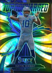 Justin Herbert [Prizm] #T24 Football Cards 2020 Panini Select Turbocharged Prices
