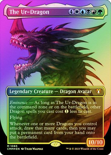 The Ur-Dragon #1065 Magic Commander Masters