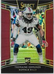 Tremaine Edmunds [Maroon Prizm] Football Cards 2018 Panini Select Prices