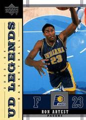 Ron Artest #31 Basketball Cards 2003 Upper Deck Legends Prices