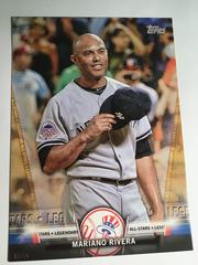 Mariano Rivera [Gold] Baseball Cards 2018 Topps Update Salute Prices
