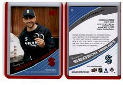 Jordan Eberle [Red] Hockey Cards 2021 Upper Deck Seattle Kraken Prices
