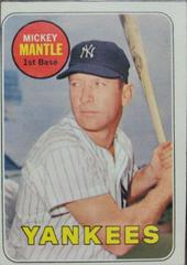 Mickey Mantle [Yellow] #500 Baseball Cards 1969 Topps Prices