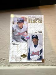 Darin Erstad, Elpiduo Guzman [Franchise Building Blocks] #F1 Baseball Cards 2001 Upper Deck Pros & Prospects Prices
