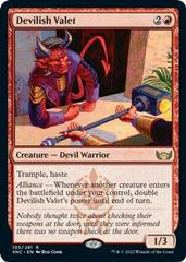Devilish Valet [Foil] #105 Magic Streets of New Capenna Prices