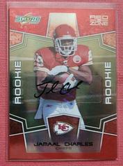 Jamaal Charles [Red Zone Autograph] Football Cards 2008 Panini Score Select Prices