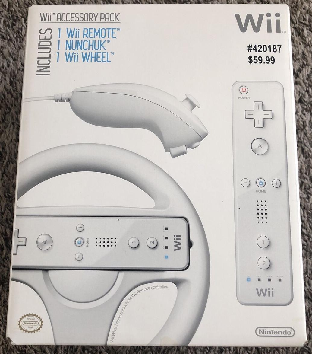 Wii Accessory Pack Prices Wii Compare Loose, CIB & New Prices