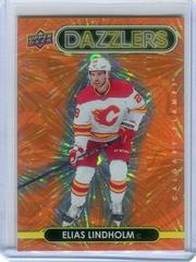 Elias Lindholm [Orange] #DZ-8 Hockey Cards 2021 Upper Deck Dazzlers Prices