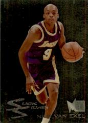 Nick Van Exel #J3X3 Basketball Cards 1995 Metal Slick Silver Prices