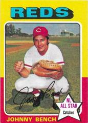Johnny Bench #260 Baseball Cards 1975 Topps Prices