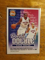 Vince Carter Basketball Cards 2000 Topps Tip-Off Daily Double Prices
