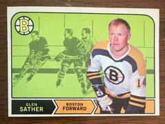 Glen Sather Hockey Cards 1968 O-Pee-Chee Prices