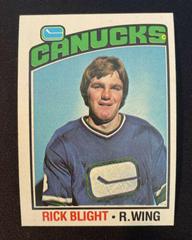 Rick Blight #238 Hockey Cards 1976 Topps Prices