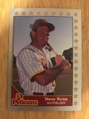 Steve Kemp #10 Baseball Cards 1990 Pacific Senior League Prices