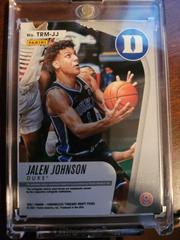 Johnson Back | Jalen Johnson Basketball Cards 2021 Panini Chronicles Draft Picks Threads Rookie Memorabilia