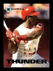 Ron Gant #116 Baseball Cards 1995 Skybox E Motion Prices
