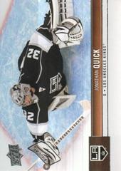Jonathan Quick Hockey Cards 2012 Upper Deck Prices