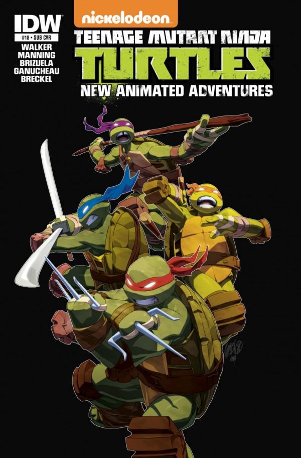 Teenage Mutant Ninja Turtles: New Animated Adventures [Subscription] #18 (2014) Comic Books Teenage Mutant Ninja Turtles: New Animated Adventures