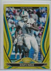 DeVante Parker [Mirror Gold] #4 Football Cards 2020 Panini Certified Prices