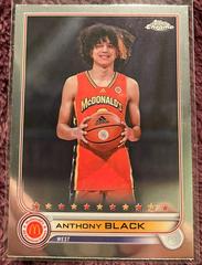 Anthony Black #14 Basketball Cards 2022 Topps Chrome McDonald's All-American Prices