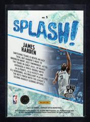 Back | James Harden Basketball Cards 2021 Panini Donruss Optic Splash