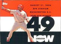 Ryan Howard #GN49 Baseball Cards 2007 Topps Generation Now Prices