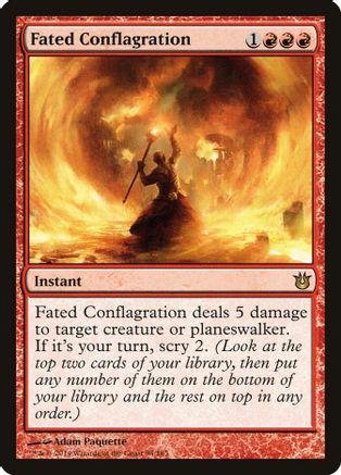 Fated Conflagration [Foil] Magic Born of the Gods