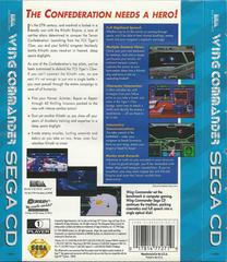 Wing Commander - Back | Wing Commander Sega CD