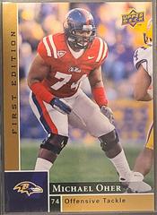 Michael Oher #174 Football Cards 2009 Upper Deck First Edition Prices