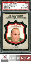 Bill Goldsworthy #10 Hockey Cards 1972 O-Pee-Chee Players Crests Prices
