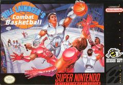 Bill Laimbeer'S Combat Basketball - Front | Bill Laimbeer's Combat Basketball Super Nintendo