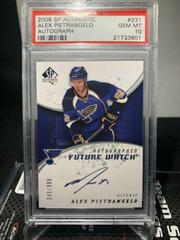 Alex Pietrangelo [Autograph] #231 Hockey Cards 2008 SP Authentic Prices
