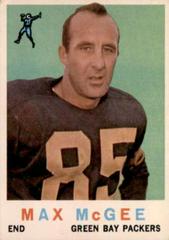 Max McGee #4 Football Cards 1959 Topps Prices