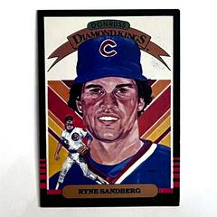 Ryne Sandberg Baseball Cards 1985 Panini Donruss Diamond Kings Supers Prices