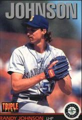 Randy Johnson #167 Baseball Cards 1993 Panini Donruss Triple Play Prices