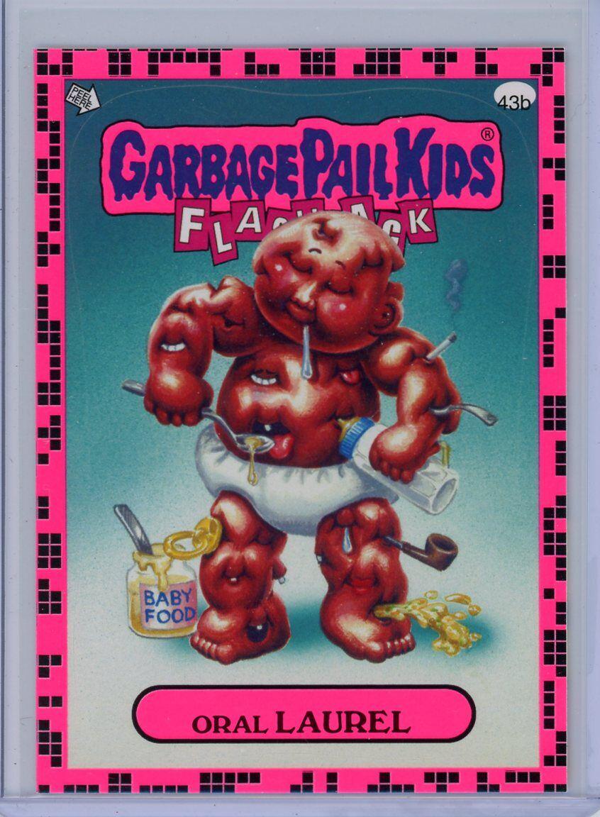 Oral LAUREL [Pink] #43b Prices | 2011 Garbage Pail Kids | GPK Cards