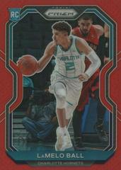 LaMelo Ball [Red Prizm] Basketball Cards 2020 Panini Prizm Prices