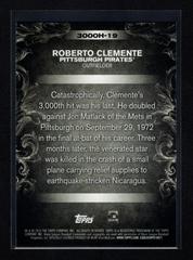 Back | Roberto Clemente Baseball Cards 2016 Topps Update 3000 Hits Club